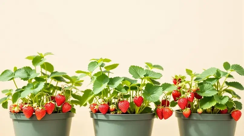阳台草莓盆栽种植全攻略，新手也能收获满满